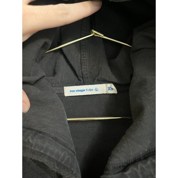 Industry Of All Nations Cotton Reversed Pullover Hoodie in Iron 8 Size XS *FADED - Picture 4 of 5